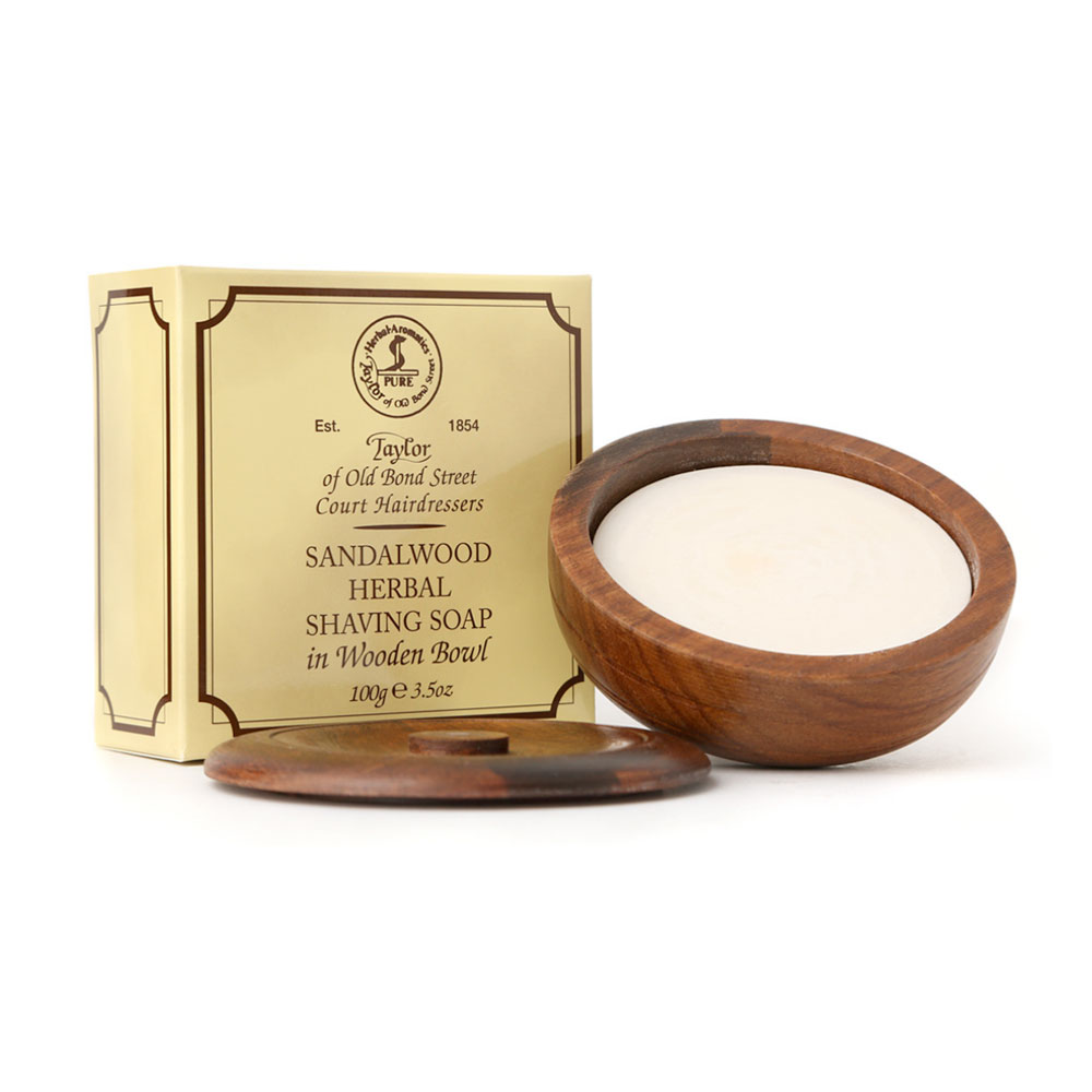 Taylor - Bois de santal - Savon à barbe - 100g