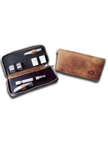 Dovo - Leather cases for safety razor (empty)