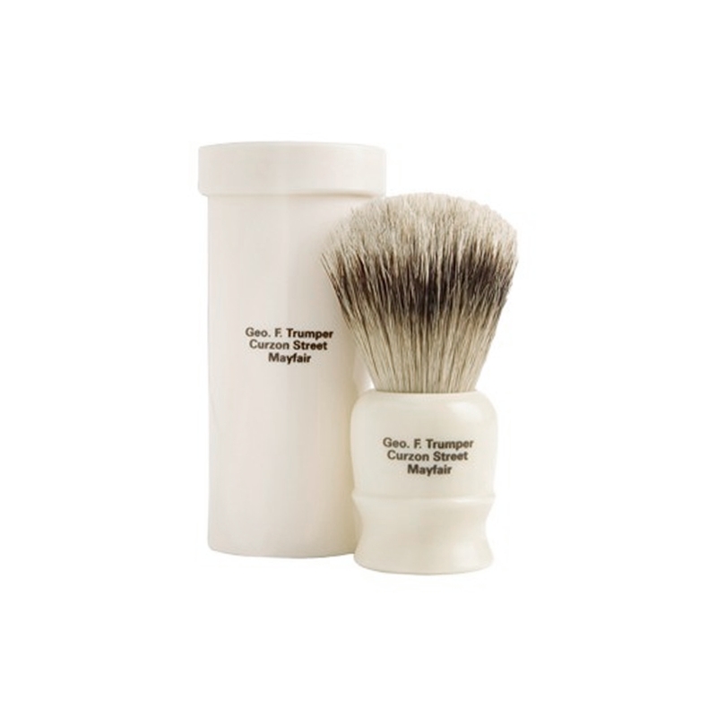 Trumper - Travel Silvertip Shaving Brush - 19mm