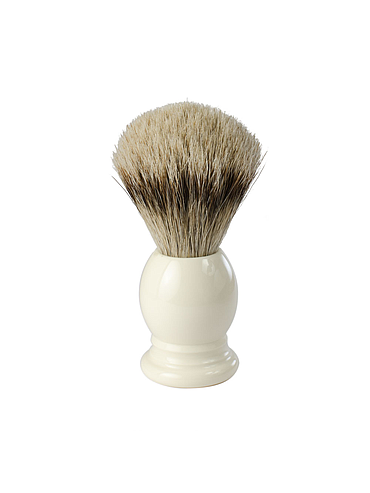 1Barber - Shaving Brush SilverTip - Ivory - 21mm