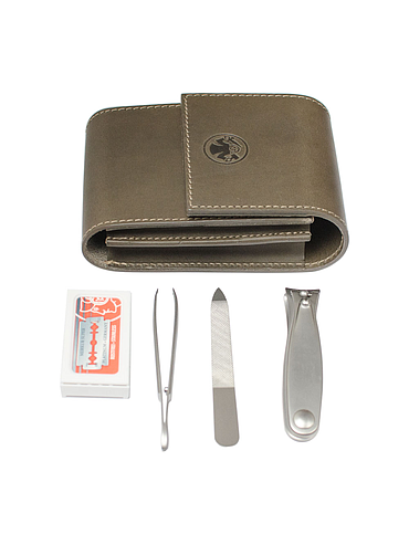 Dovo - Leather case for safety razor