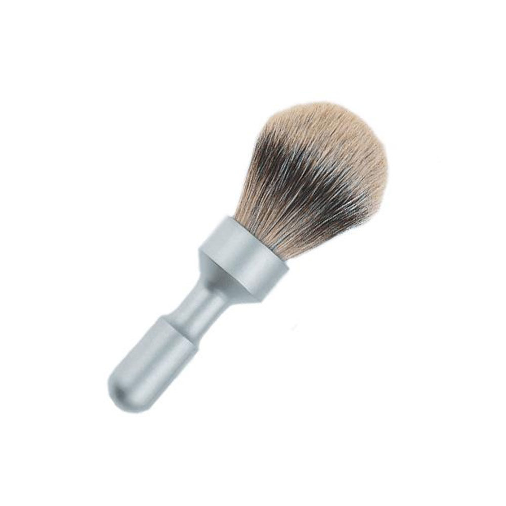Merkur - Futur - Silvertip Shaving Brush - Satin - 23mm