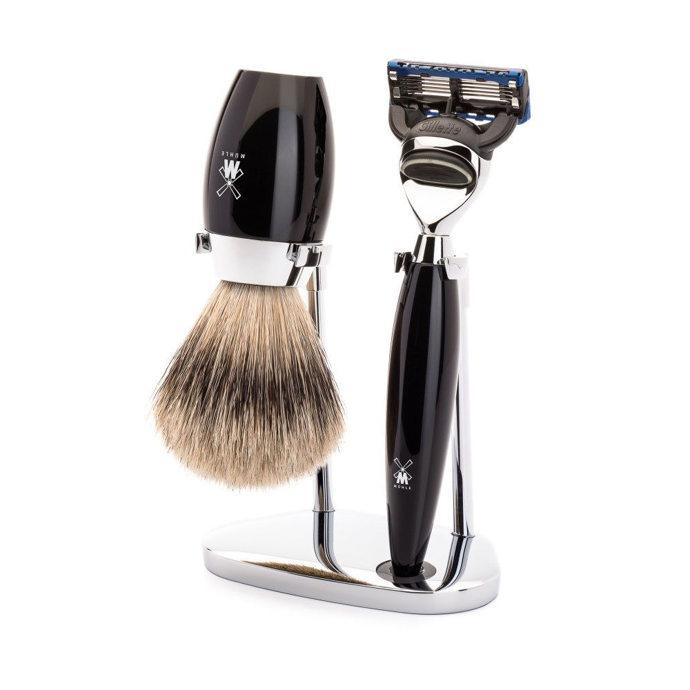 Muehle - Kosmo - Black Resin Shaving Kit - Fusion
