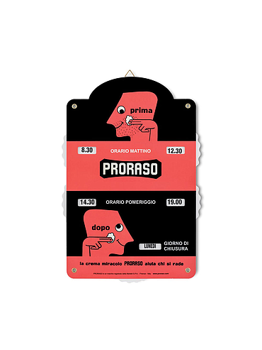Proraso - Opening hours