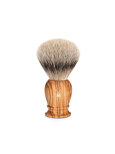 Muehle - Kosmo - Silvertip Shaving Brush - Olive - 21mm