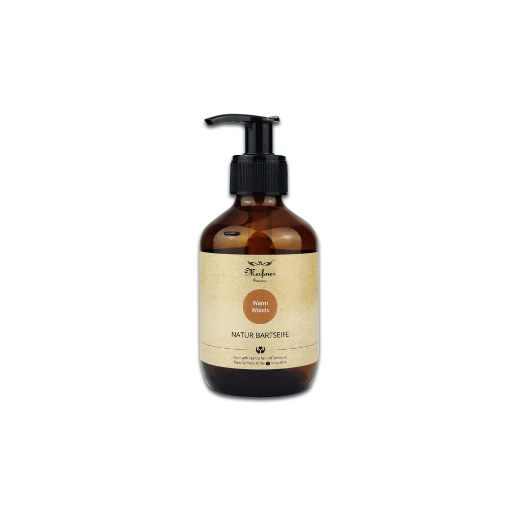 Meissner - Warm Woods - Natural beard soap - 200ml