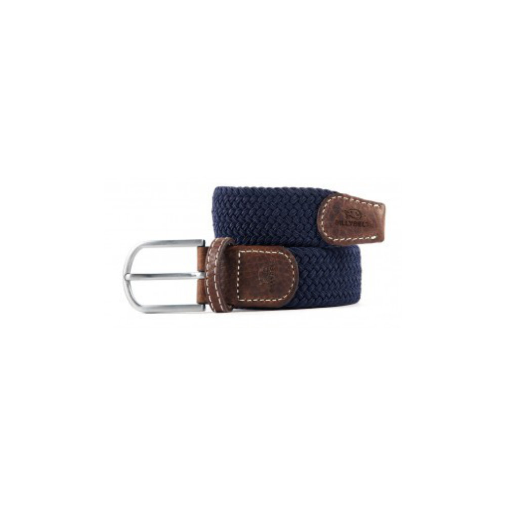 Billybelt - Elastic braided belt - Navy Blue - Size 1