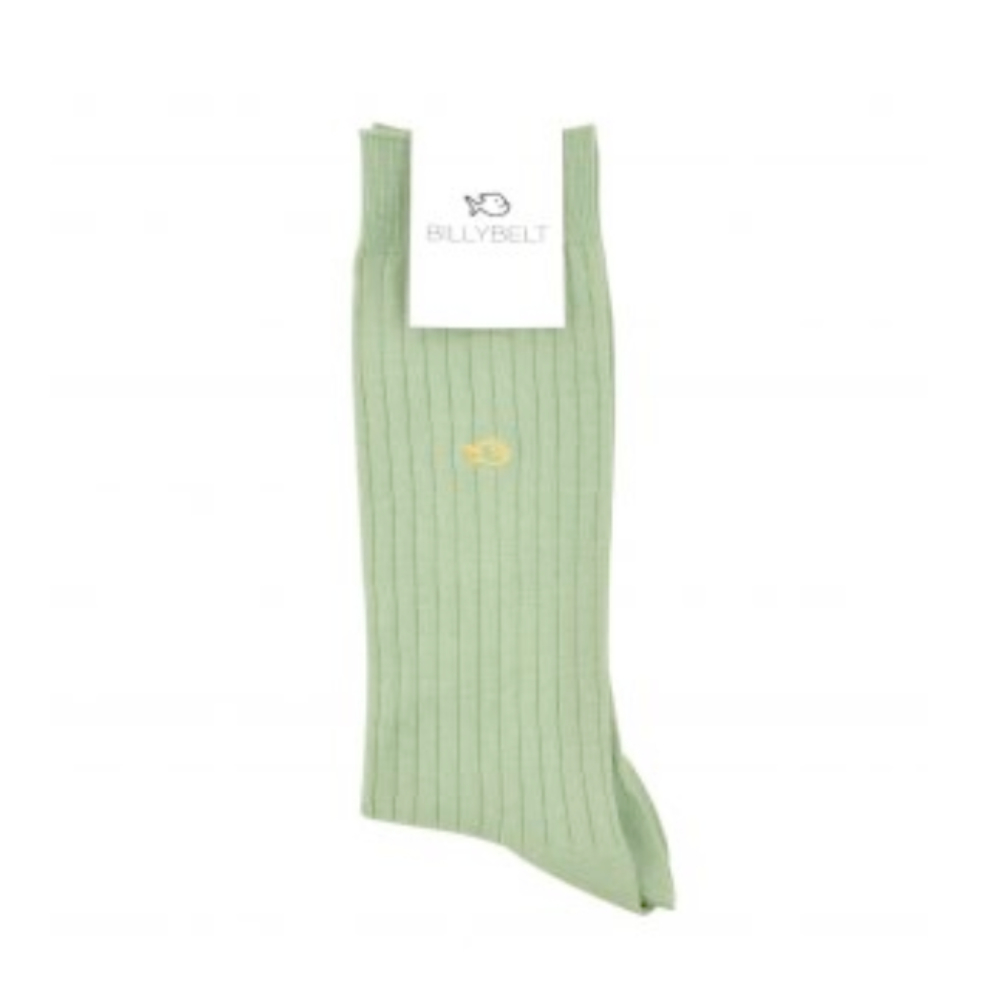 BillyBelt - Chaussettes fil d'Ecosse - Vert Pâle