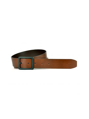 Billybelt - Ceinture en cuir - effet lisse - Cognac T 100