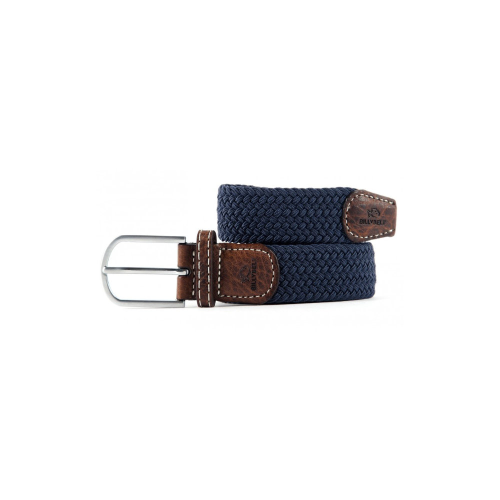 Billybelt - Elastic braided belt - Navy Blue - Size 0