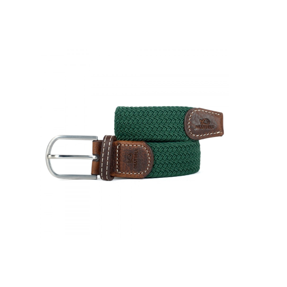Billybelt - Elastic braided belt - Imperial Green - Size 0