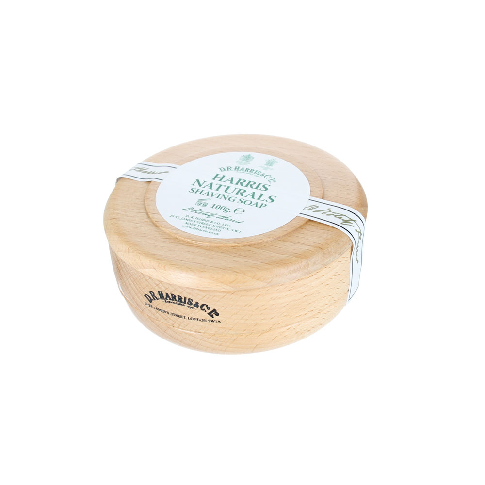 D.R. Harris - Natural - Shaving Soap in a bowl - 100g