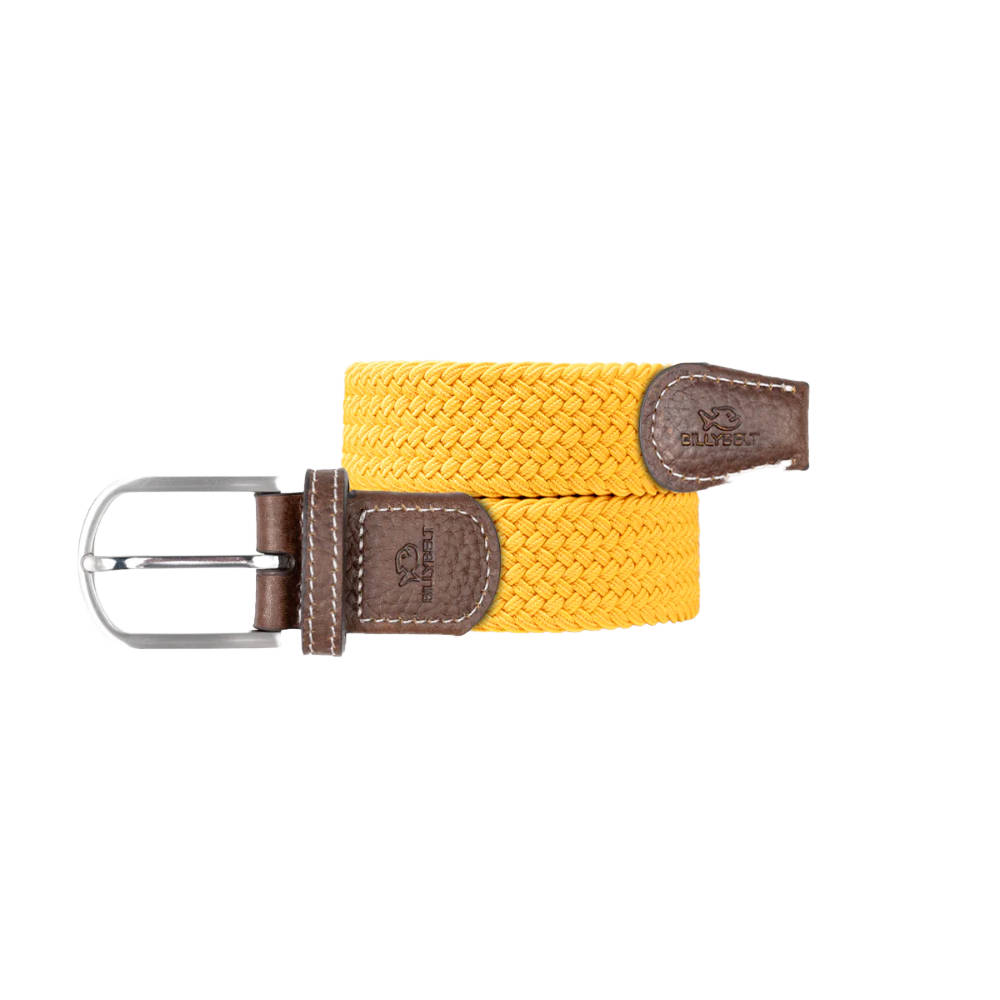Billybelt - Elastic braided belt - Orange Tropical - Size 1