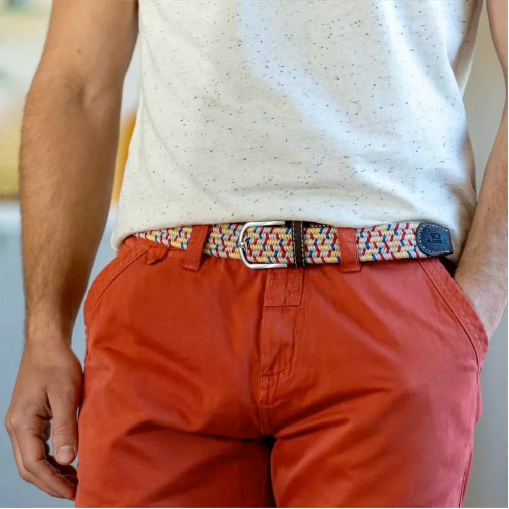 Billybelt - Cotton waxed elastic belt - Bass - Size 2