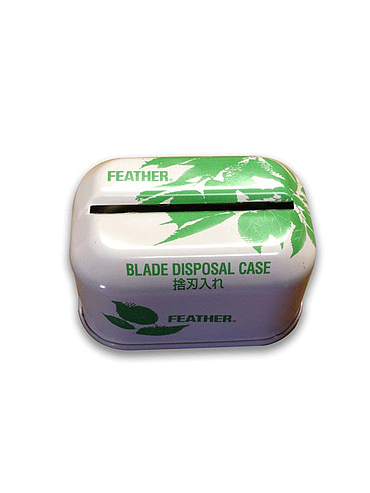 Feather - Metal blade disposal box