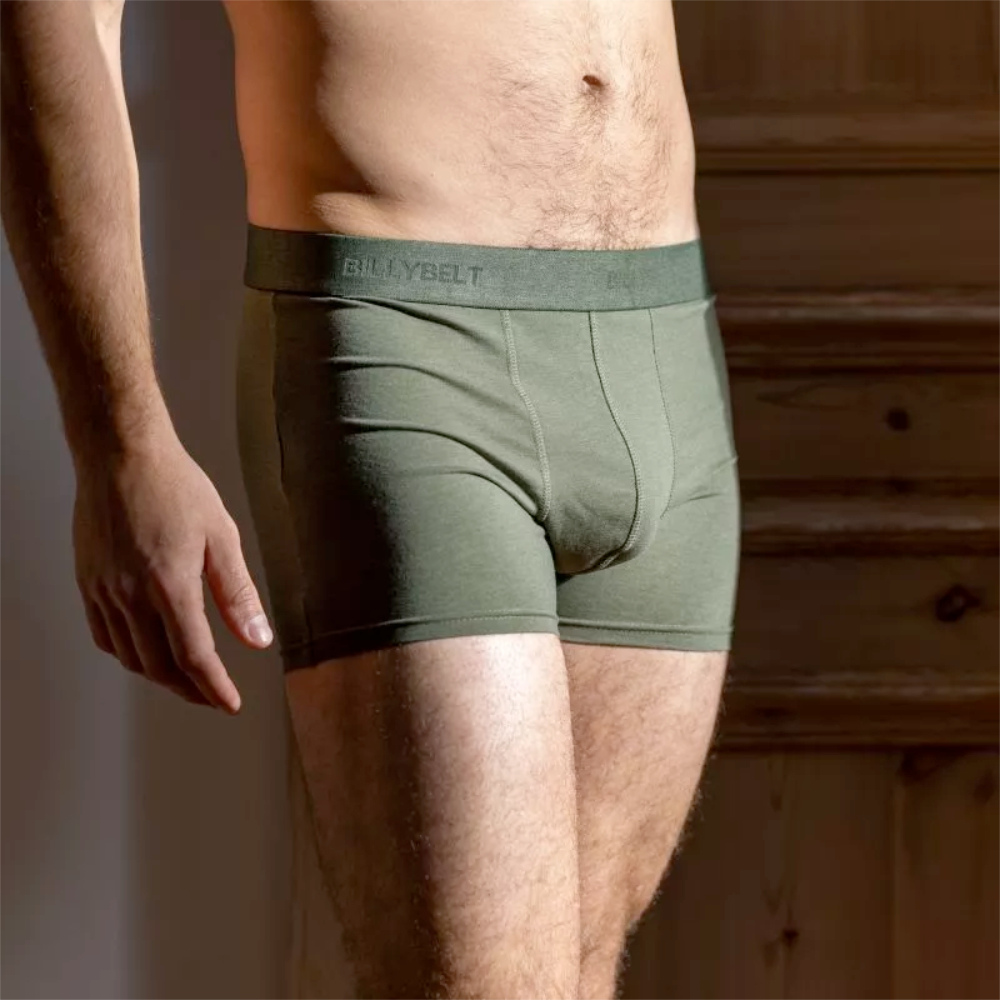 Billybelt - Boxer - Vert Kaki Chiné - Extra Extra Large