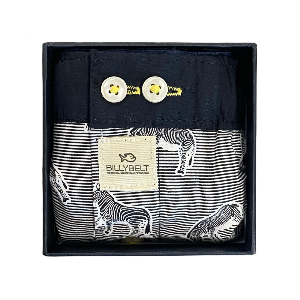 BillyBelt - Organic cotton boxer shorts - Serengeti - Size M