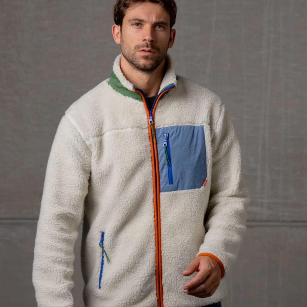 BillyBelt - Veste Sherpa - Ivoire - L