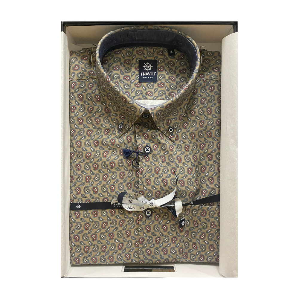 Navili - Brown Gorgona Shirt - XL