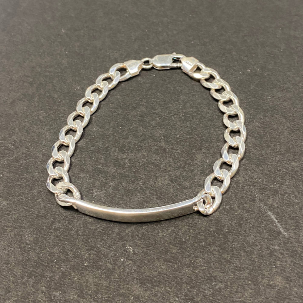 Willems - Fancy bracelet - Lava stone and steel
