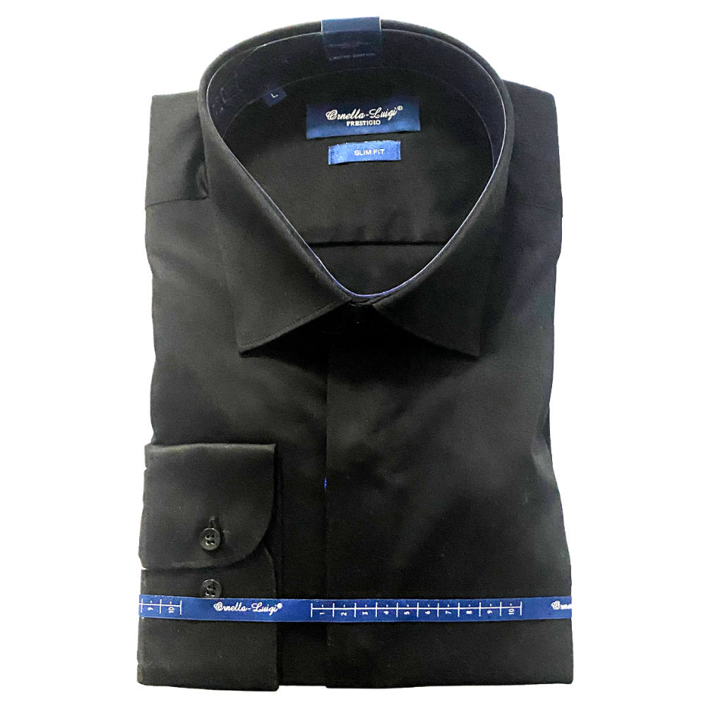 Ornella - Chemise Noire - L 
