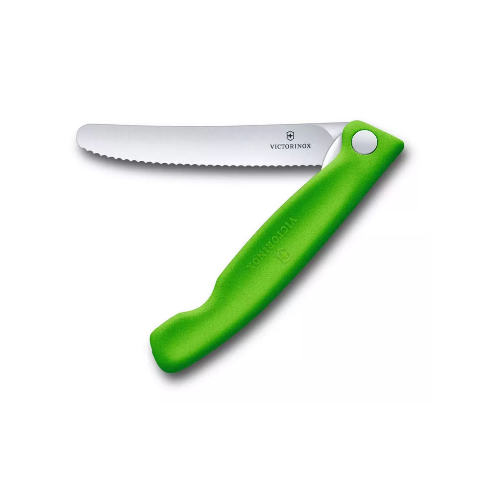 Victorinox - Couteau Picnic pliant Swiss Classic - Vert