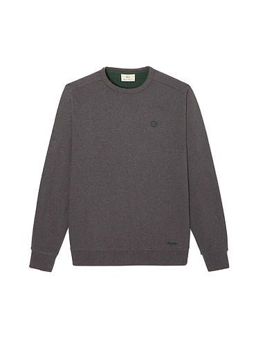 BillyBelt - Sweatshirt en coton biologique 400 gr - Gris Chiné - M