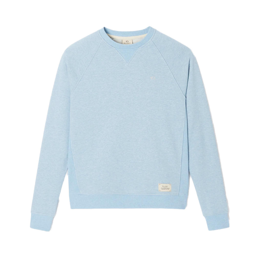BillyBelt - Organic cotton sweatshirt 400 gr - Light blue - M
