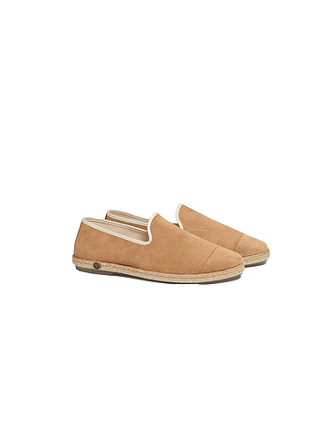 Angarde - Camel leather espadrille - 46