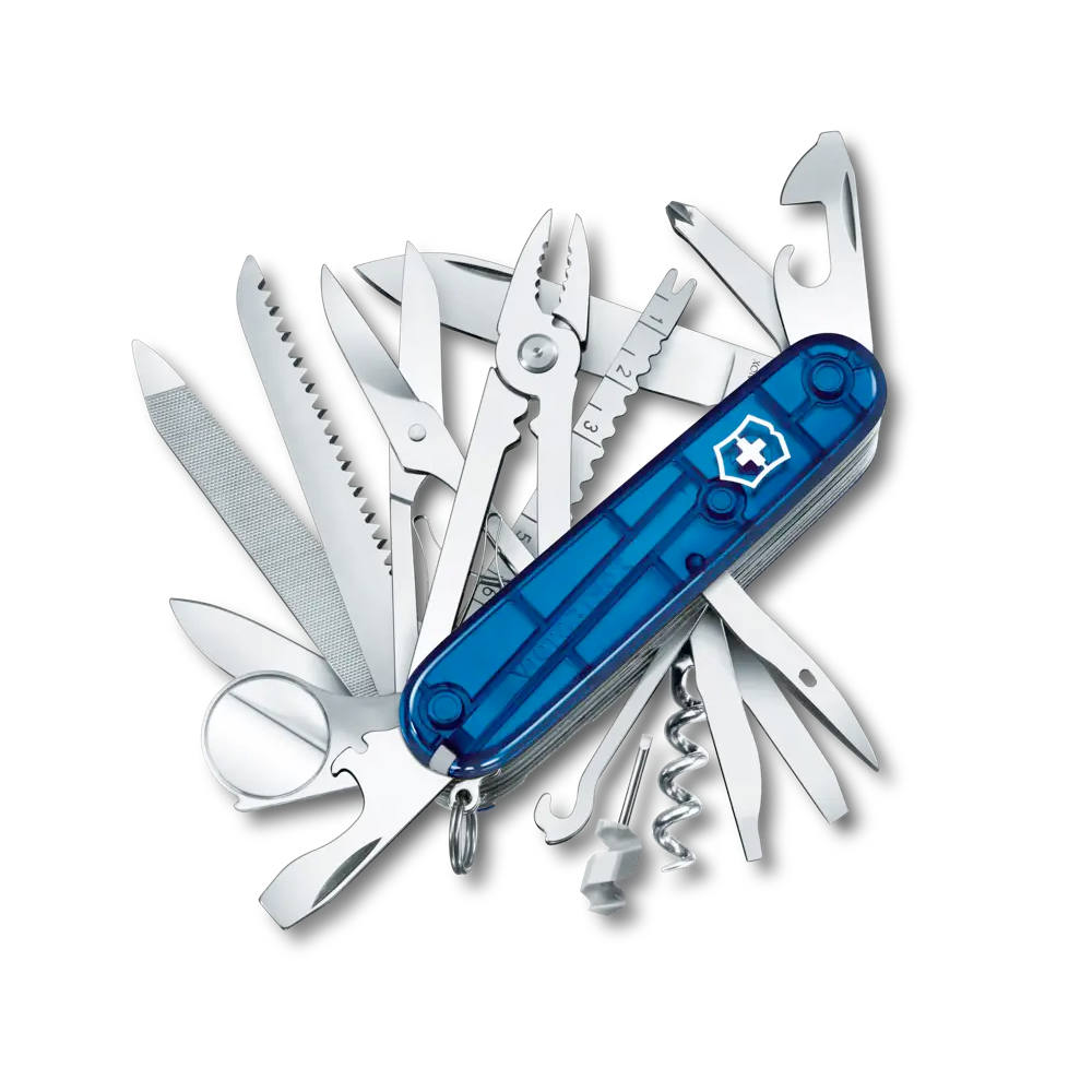 Victorinox - Swiss Champ - Transparant Bleu