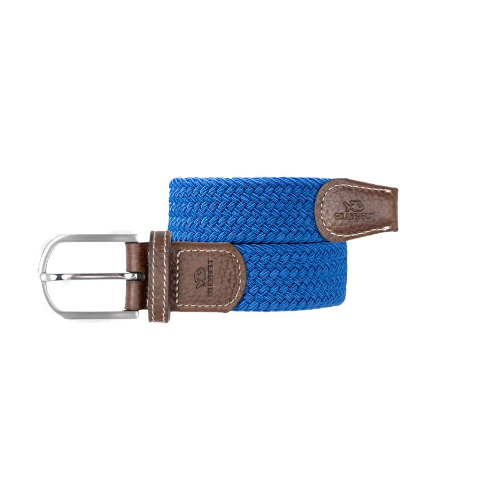 Billybelt - Elastic braided belt - Bleu Grec - Size 1