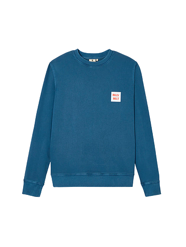BillyBelt - Organic cotton sweatshirt 400 gr - Marine - M