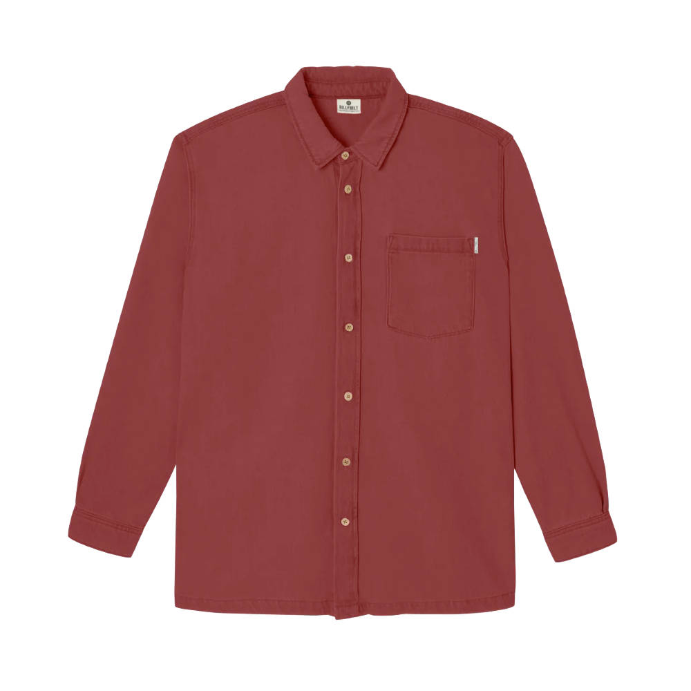 BillyBelt - Denim overshirt - Bordeaux - M