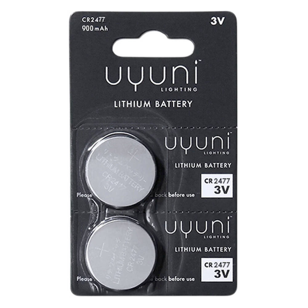 Uyuni - CR2477 Battery - 3v/1000mAh (2-pack)